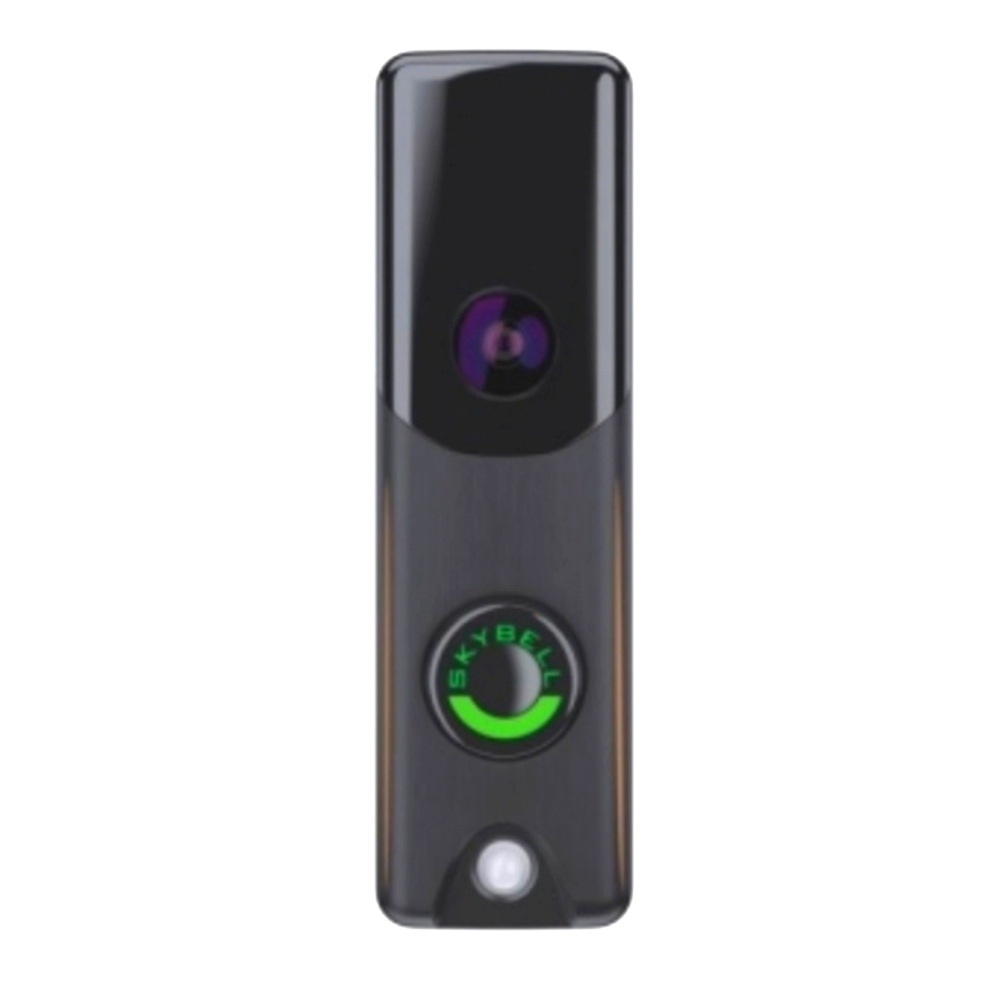 Alarm.com ADC-VDB106X Skybell Slim Line II Wi-Fi Doorbell Cam, Brown or Silver